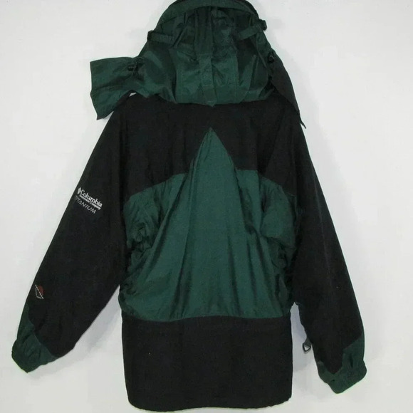 Columbia Titanium OmniTech Coat Green Men's Medium - Picture 6 of 7
